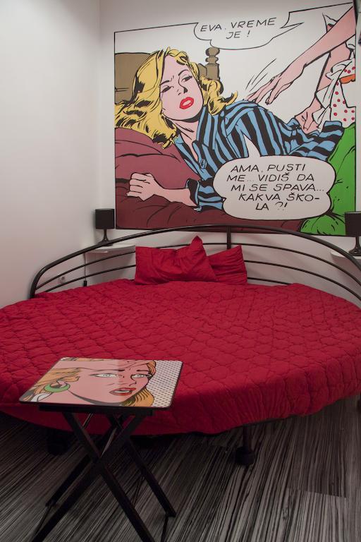 Pop Art Hostel Belgrado Kamer foto