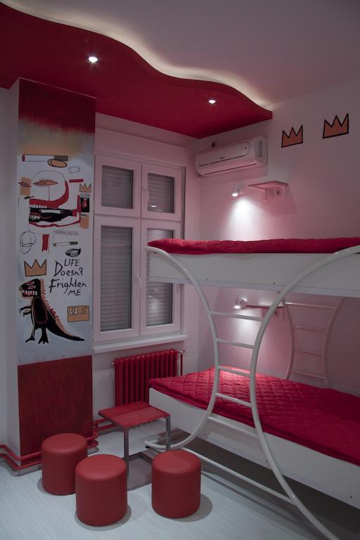 Pop Art Hostel Belgrado Kamer foto